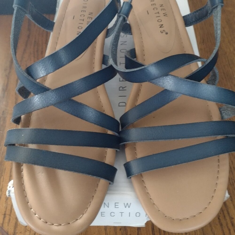 New Directions wedge heel sandal.